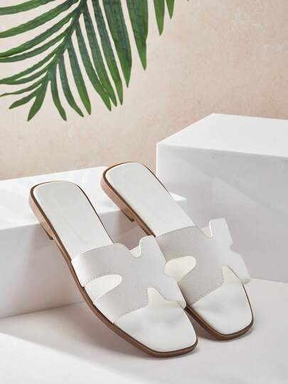 SHUZIA Women Comfy Everyday Summer Vacation Casual Flat Sandals Valentine's Day Summer Shoes