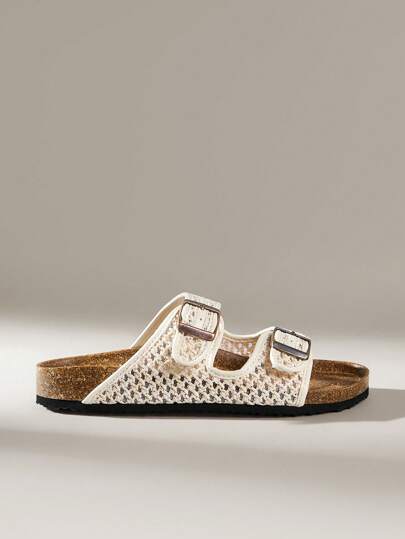 Solecia Women's Fashion Flat Sandals Summer Beach Vacation Sandals